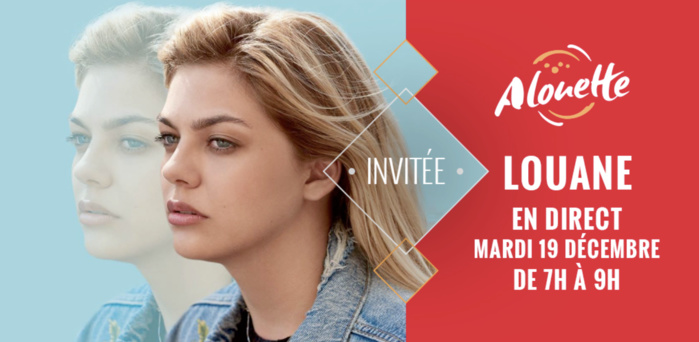 Alouette reçoit la chanteuse Louane Alouette reçoit la chanteuse Louane