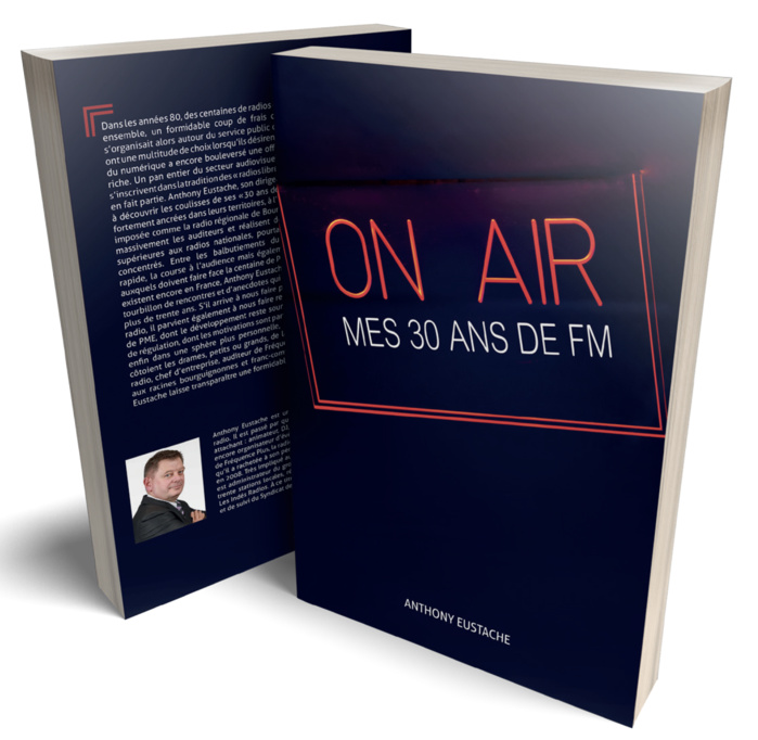 Salon de la Radio : Anthony Eustache dédicacera son livre Salon de la Radio : Anthony Eustache dédicacera son livre