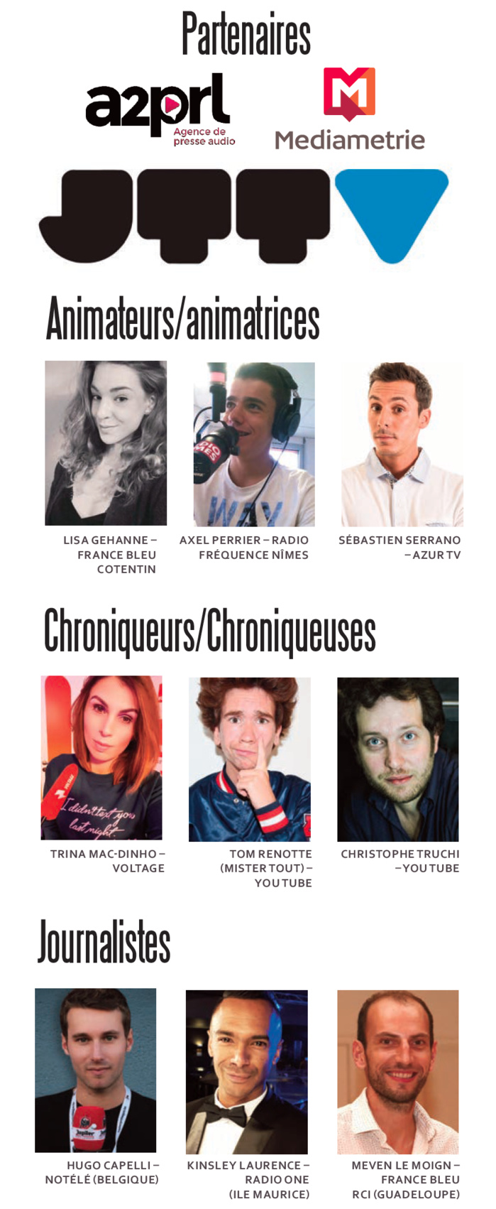 Assistez à la finale des Jeunes Talents de la radio Assistez à la finale des Jeunes Talents de la radio