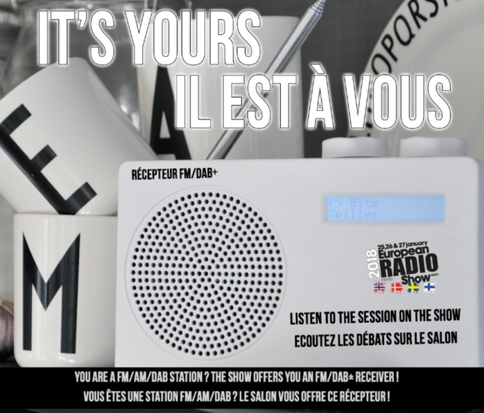 Gagnez votre récepteur radio DAB+ au Salon de la Radio