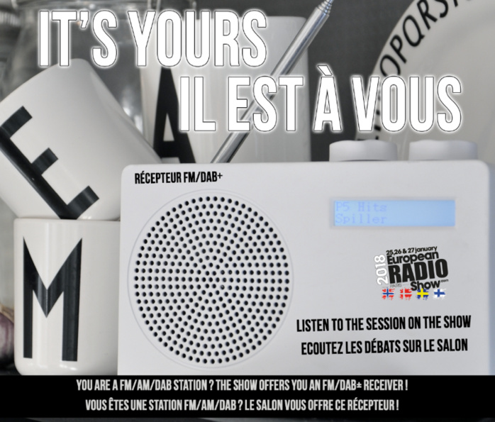 Gagnez votre récepteur radio DAB+ au Salon de la Radio Gagnez votre récepteur radio DAB+ au Salon de la Radio