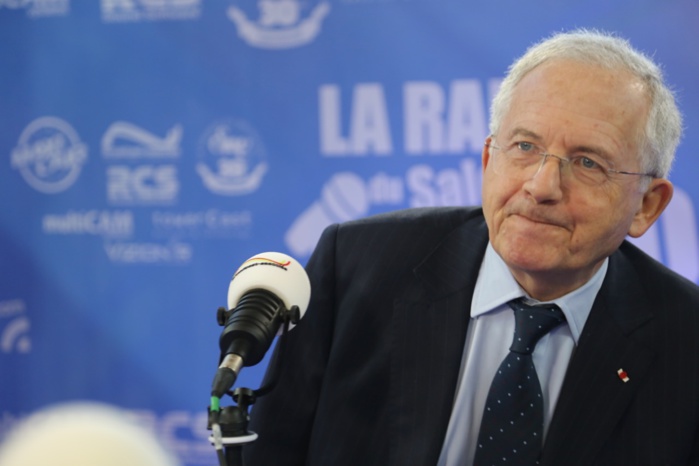 Olivier Schrameck, ce matin, au Salon de La Radio © Serge Surpin / Le Lettre Pro Olivier Schrameck, ce matin, au Salon de La Radio © Serge Surpin / Le Lettre Pro