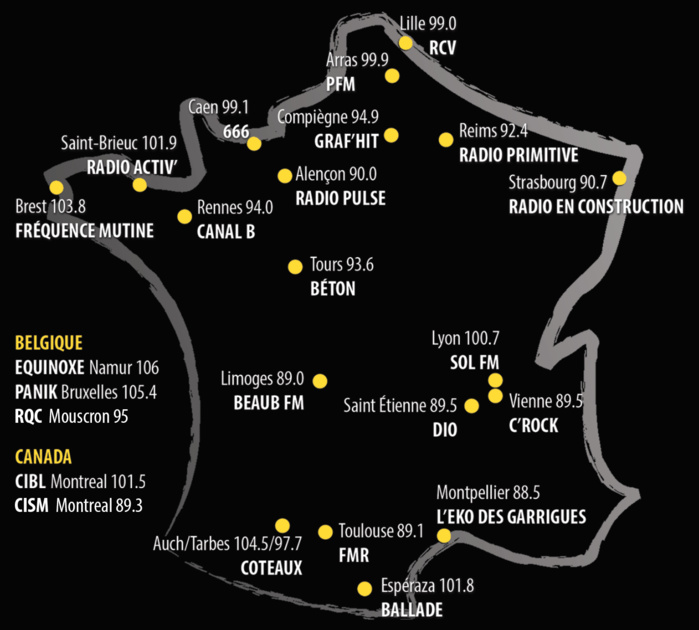 Une étude sur les radios membres de la Ferarock Une étude sur les radios membres de la Ferarock