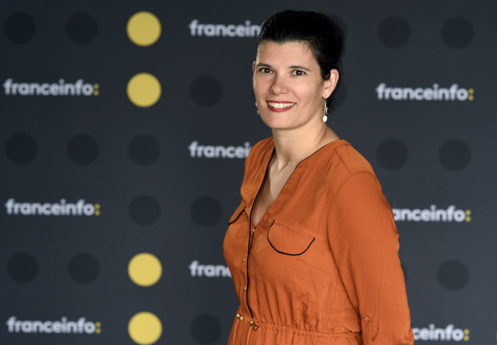 Estelle Cognacq est la directrice adjointe de l'agence franceinfo © Christophe Abramowitz / Radio France