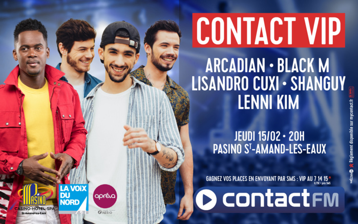 Contact FM organise un concert "ultra privé" Contact FM organise un concert "ultra privé"