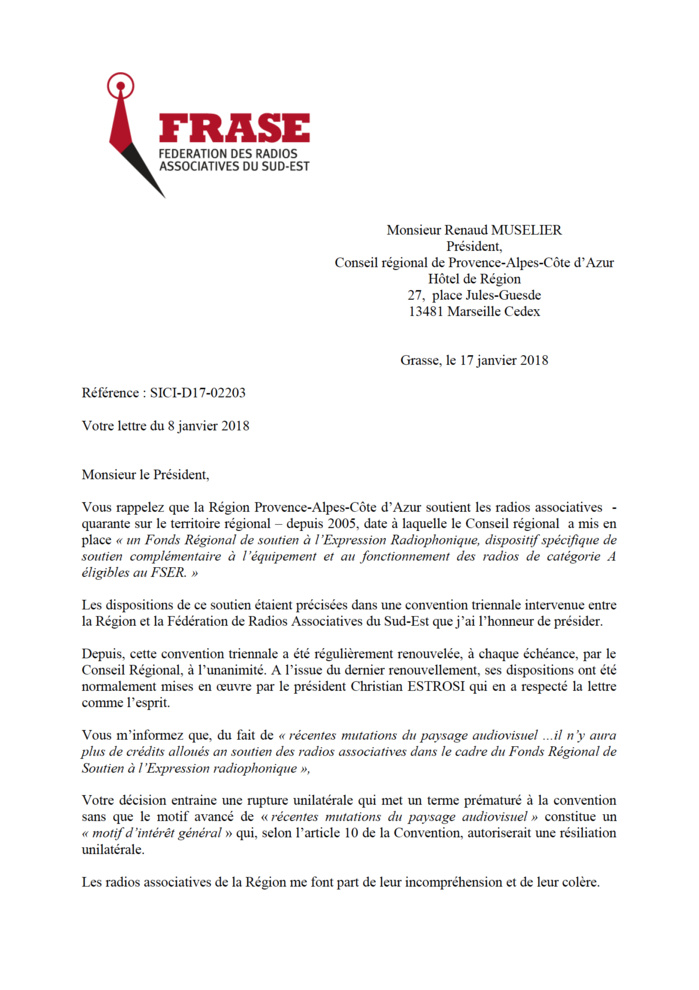 Les radios associatives du Sud-Est se mobilisent Les radios associatives du Sud-Est se mobilisent