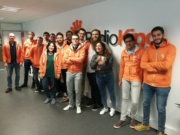 La jeune équipe de RadioKing. Moyenne d'âge : 25 ans. © 3XL Médias - Olivier Malcurat