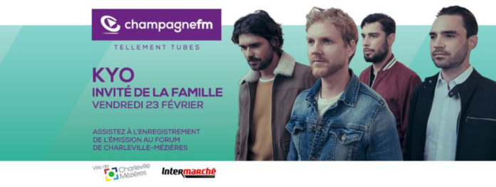 Le groupe Kyo sur Champagne FM Le groupe Kyo sur Champagne FM