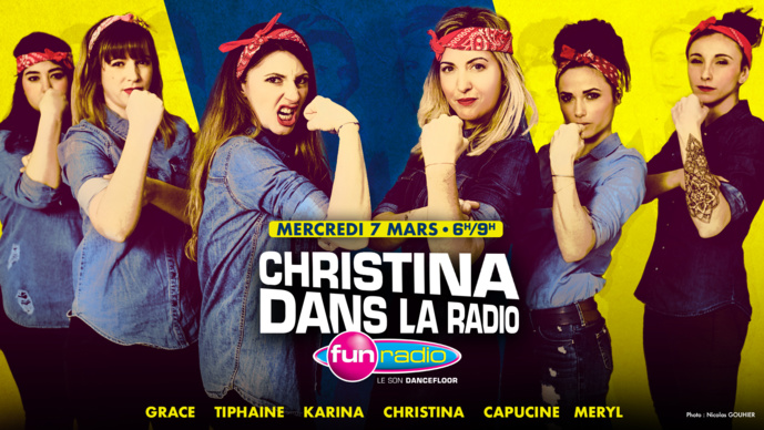 "Christina dans la radio" sur Fun Radio "Christina dans la radio" sur Fun Radio