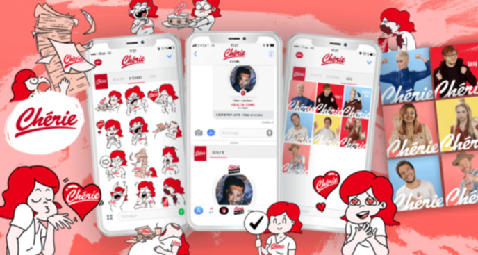 Chérie dévoile son application : ChérieEmoji Chérie dévoile son application : ChérieEmoji