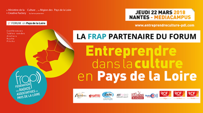 La FRAP, partenaire du Forum Entreprendre dans la Culture La FRAP, partenaire du Forum Entreprendre dans la Culture
