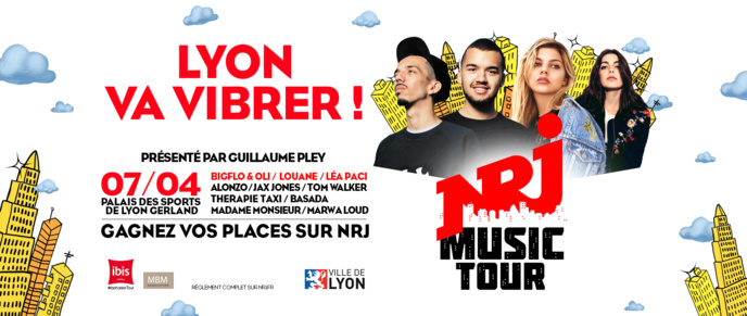 Le NRJ Music Tour fait étape à Lyon