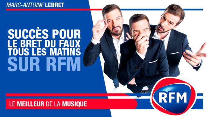Audience : Marc-Antoine Le Bret séduit les auditeurs de RFM Audience : Marc-Antoine Le Bret séduit les auditeurs de RFM