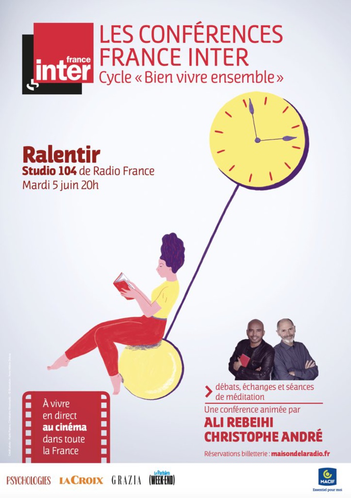 France Inter : une conférence pour "apprendre à ralentir" France Inter : une conférence pour "apprendre à ralentir"