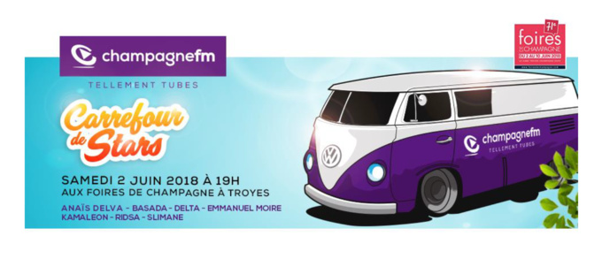 Champagne FM : un "Carrefour de Stars" à Troyes