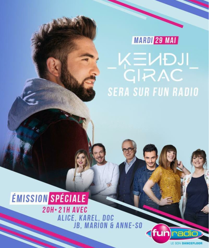 Fun Radio reçoit Kendji Girac Fun Radio reçoit Kendji Girac