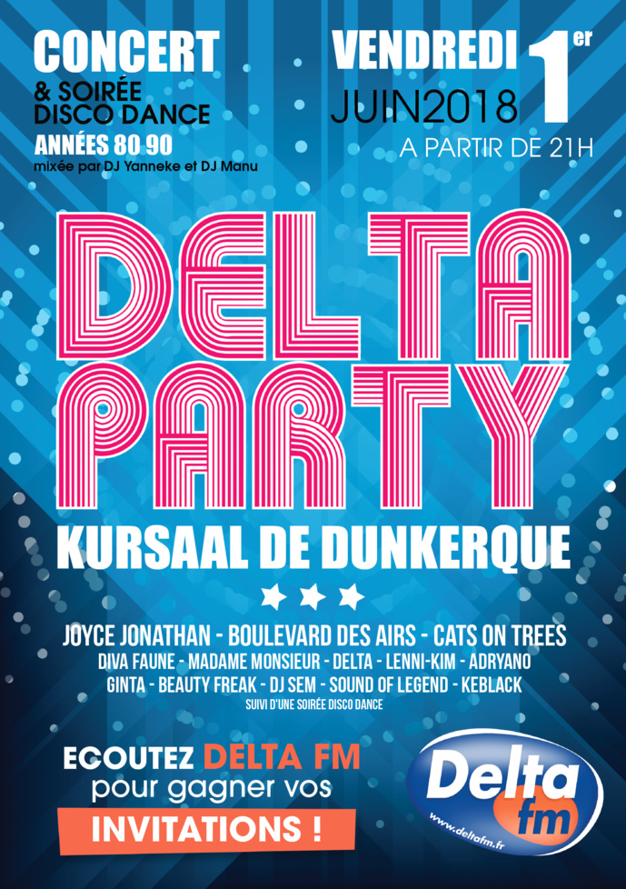 Delta FM : 5 000 personnes attendues à la "Delta Party" Delta FM : 5 000 personnes attendues à la "Delta Party"