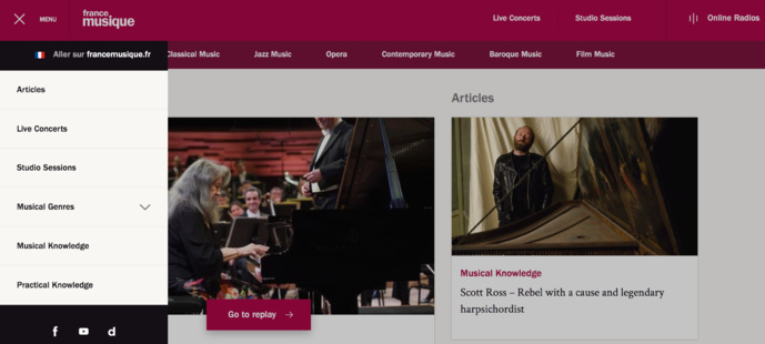 France Musique lance francemusique.com en anglais France Musique lance francemusique.com en anglais