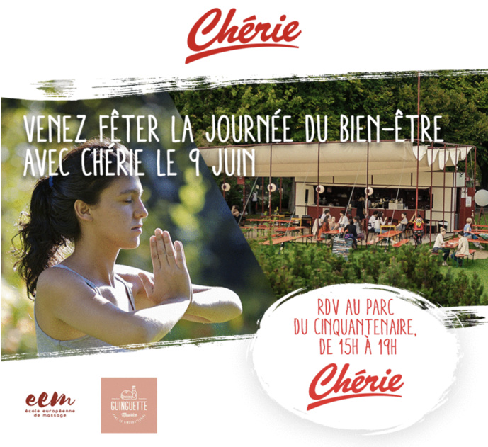 Belgique : Chérie invite ses auditeurs à fêter le bien-être Belgique : Chérie invite ses auditeurs à fêter le bien-être