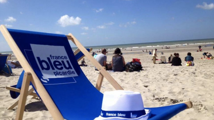 L'opération "France-Bleu-sur-Mer" en 2016, avec France Bleu Picardie. © Radio France