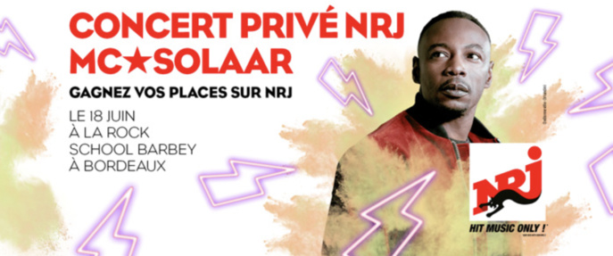 NRJ : un concert privé avec MC Solaar