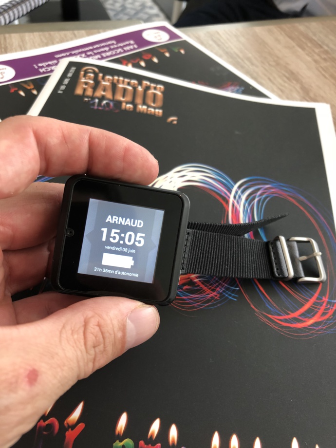 Voici le "pager", support de la nouvelle mesure d'audience © François Quairel / La Lettre Pro de la Radio Voici le "pager", support de la nouvelle mesure d'audience © François Quairel / La Lettre Pro de la Radio