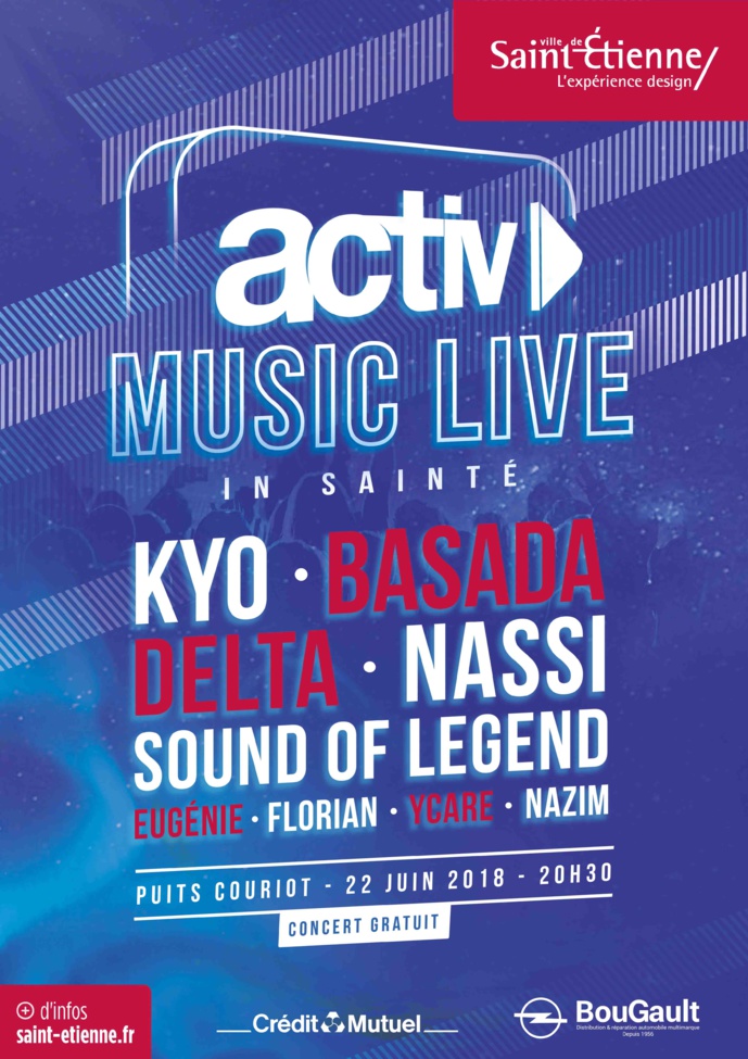 Activ Radio prépare son "Activ Live Music in Sainté" Activ Radio prépare son "Activ Live Music in Sainté"