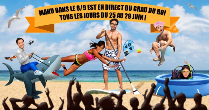 La matinale de NRJ produite depuis le Grau-du-Roi La matinale de NRJ produite depuis le Grau-du-Roi