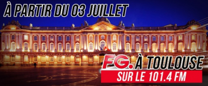 Radio FG est désormais diffusée à Toulouse Radio FG est désormais diffusée à Toulouse