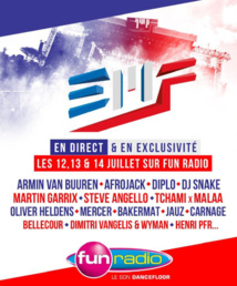 Fun Radio en direct de L'ElectroBeach Music Festival Fun Radio en direct de L'ElectroBeach Music Festival