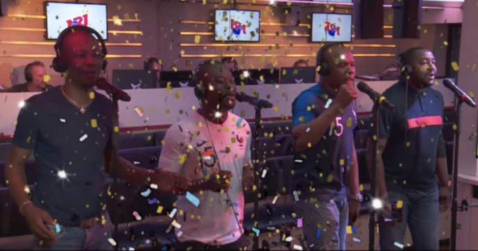 NRJ fête la victoire des Bleus avec les Magic System NRJ fête la victoire des Bleus avec les Magic System