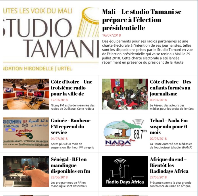Toute l'actualité africaine de la radio Toute l'actualité africaine de la radio