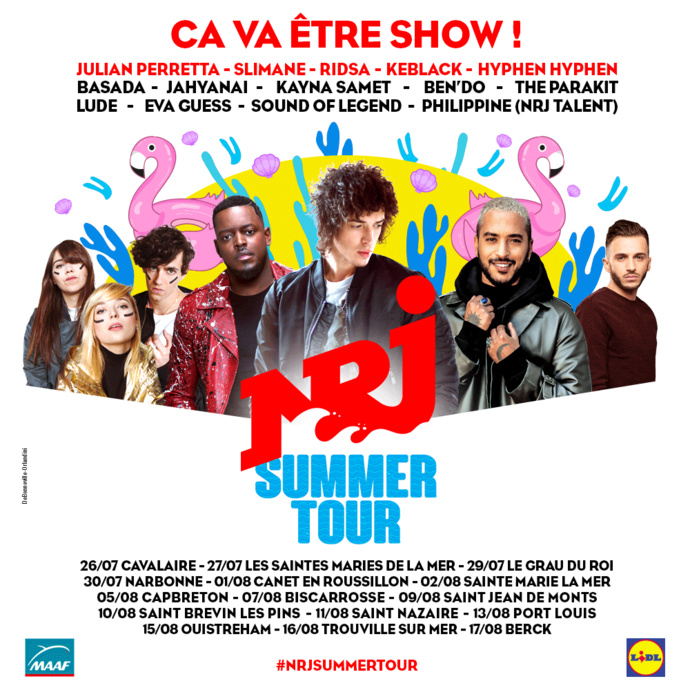 Coup d'envoi du NRJ Summer Tour Coup d'envoi du NRJ Summer Tour