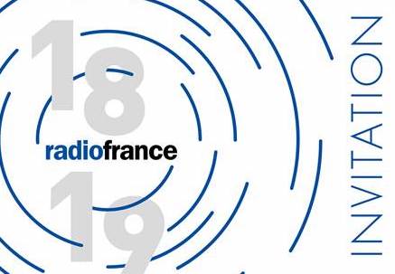 Radio France ouvre le bal ce mercredi.