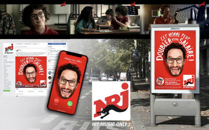 Nouvelle campagne de rentrée pour NRJ Nouvelle campagne de rentrée pour NRJ