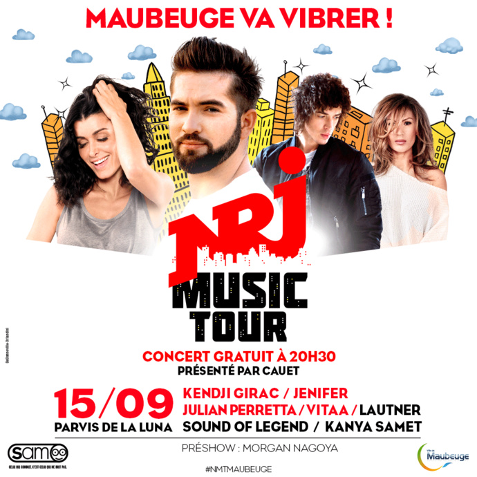 Maubeuge accueille une étape du NRJ Music Tour Maubeuge accueille une étape du NRJ Music Tour