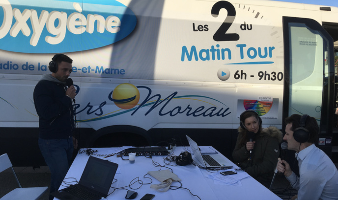 Toute cette semaine, la matinale de Oxygène est délocalisée Toute cette semaine, la matinale de Oxygène est délocalisée