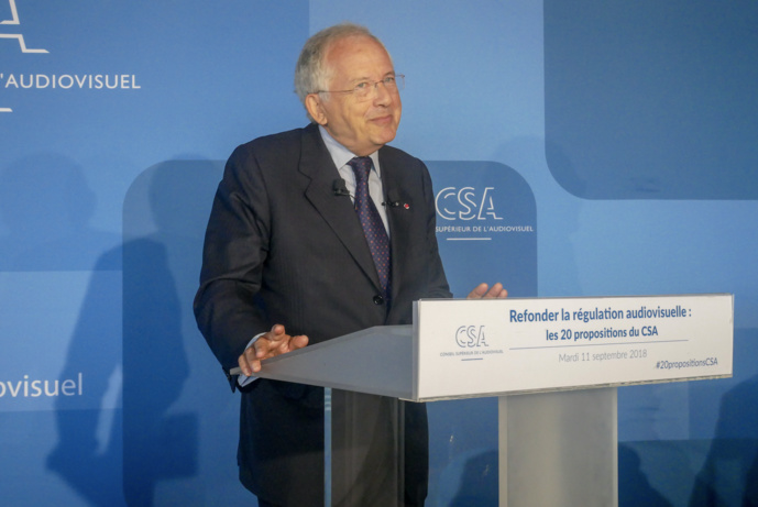 Le Président Olivier Schrameck quittera son siège en janvier prochain / Photo François Quairel