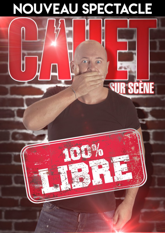 L'animateur Cauet joue son nouveau spectacle "100% libre" L'animateur Cauet joue son nouveau spectacle "100% libre"