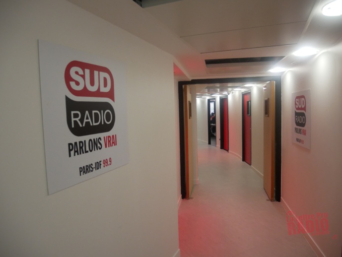 Sud Radio dispose de deux étages, entièrement rénovés, dans l'immeuble 104 Kennedy, près de la Maison de la Radio / Photo François Quairel