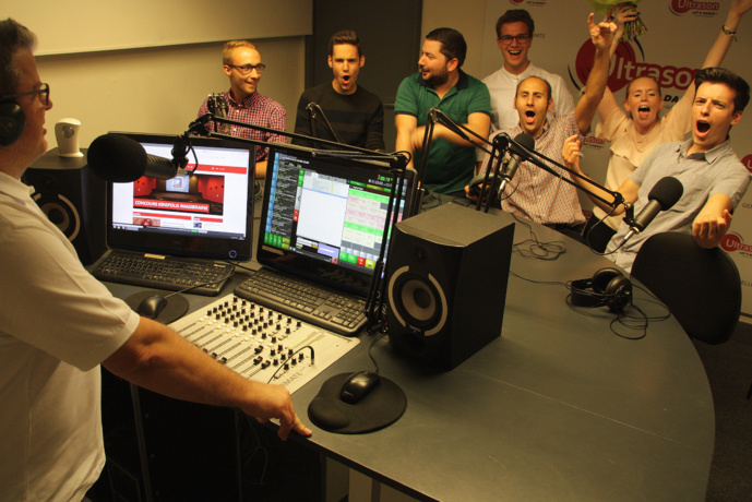 Belgique : la radio Ultrason a pris possession de ses nouveaux locaux