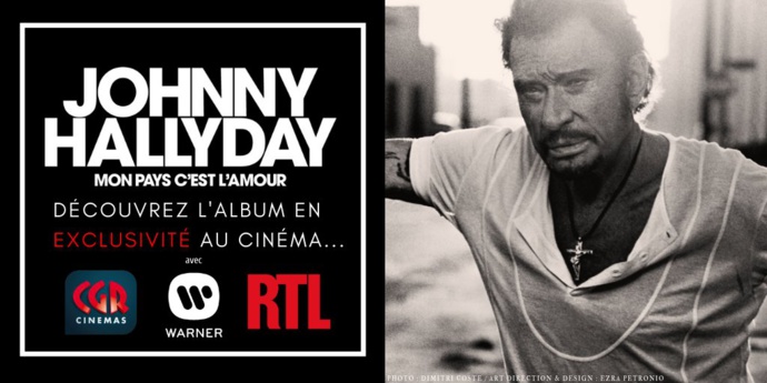 RTL : un dispositif autour de l'album de Johnny Hallyday