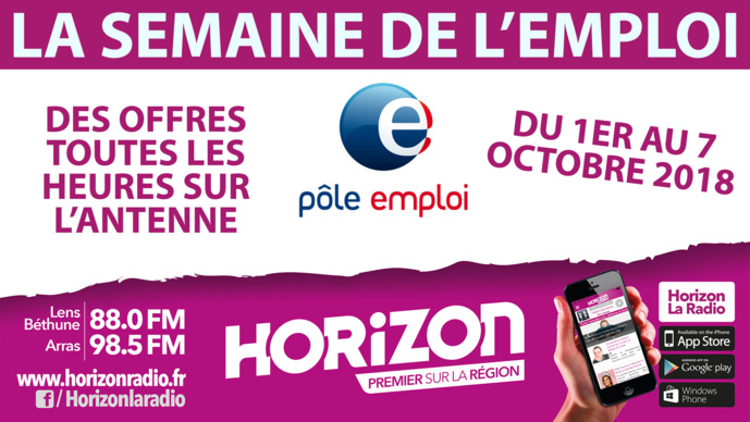 Une semaine de l'emploi sur Horizon Une semaine de l'emploi sur Horizon