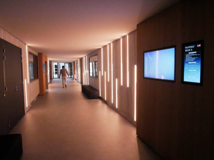 La rue des studios du Campus Altice / Photo François Quairel La rue des studios du Campus Altice / Photo François Quairel