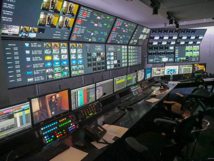 La régie finale des chaînes / Photo François Quairel La régie finale des chaînes / Photo François Quairel
