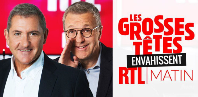 "Les Grosses Têtes" envahissent "RTL Matin" "Les Grosses Têtes" envahissent "RTL Matin"