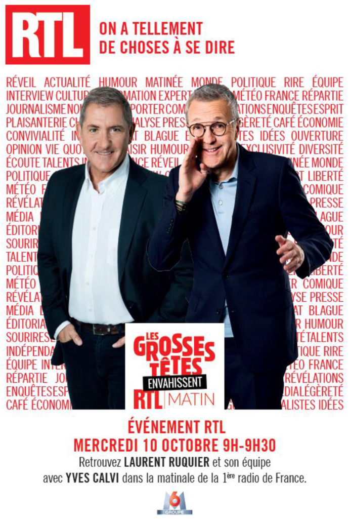 "Les Grosses Têtes" envahissent "RTL Matin" "Les Grosses Têtes" envahissent "RTL Matin"