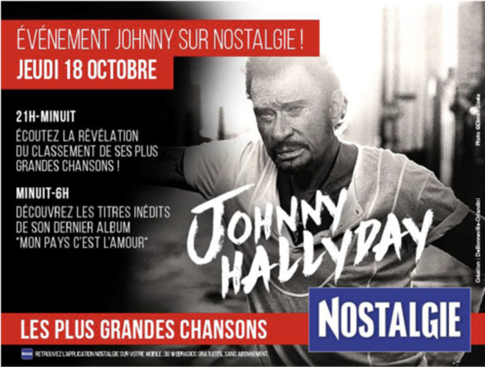 La station se mobilise pour la sortie du nouvel album de Johnny. La station se mobilise pour la sortie du nouvel album de Johnny.