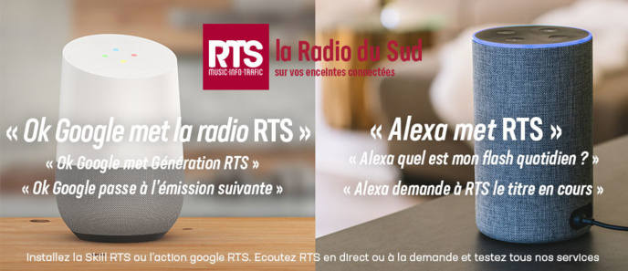 RTS développe des Skills et des Google Actions RTS développe des Skills et des Google Actions