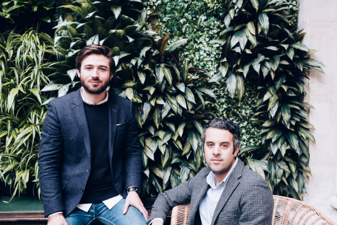 Arthur Larrey et Kamel El Hadef, fondateurs d'Audion. Audion surfe sur ce nouvel engouement autour du podcast.